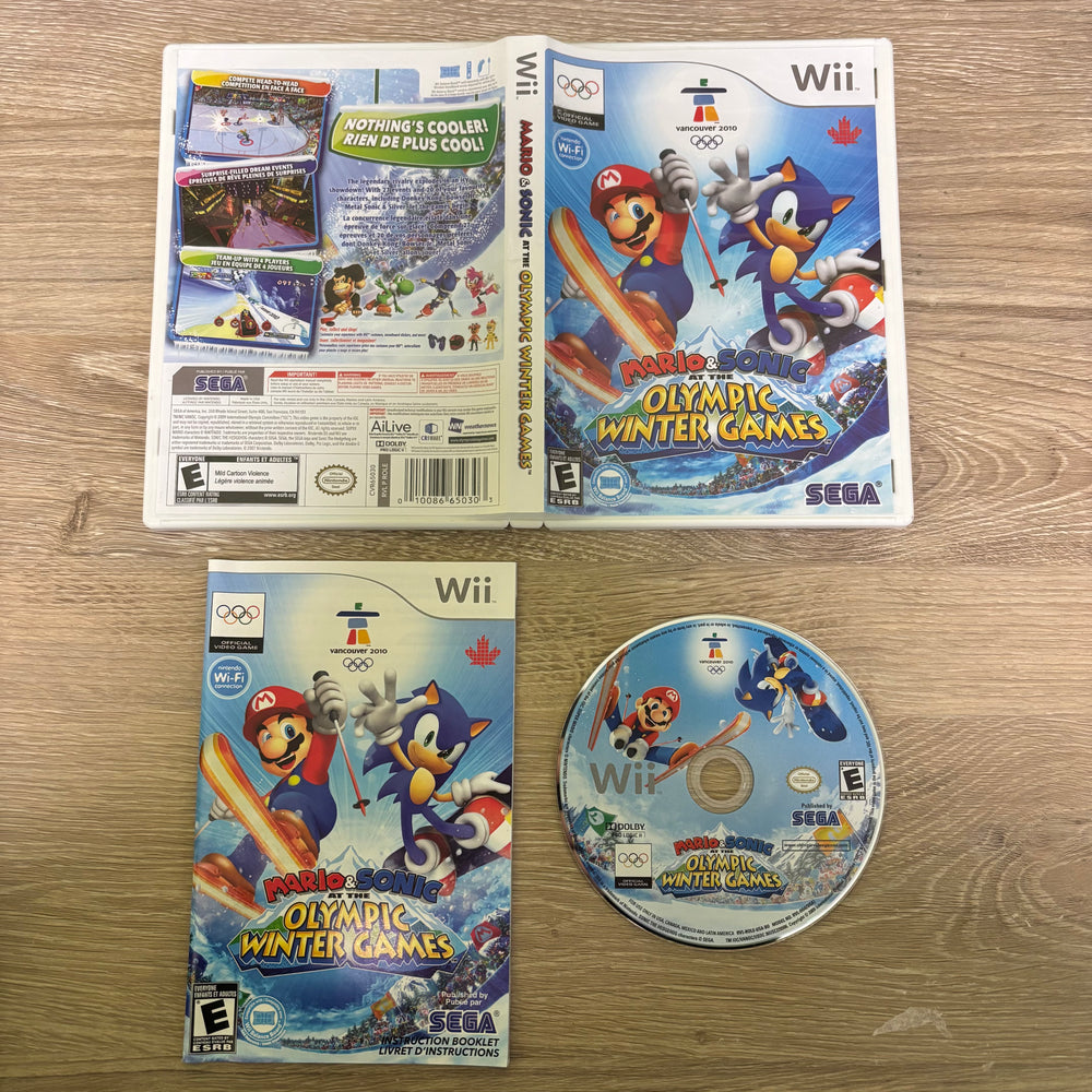 Mario and Sonic at the Olympic Winter Games Wii