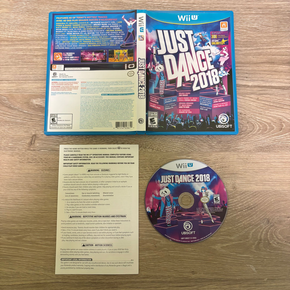 Just Dance 2018 Wii U