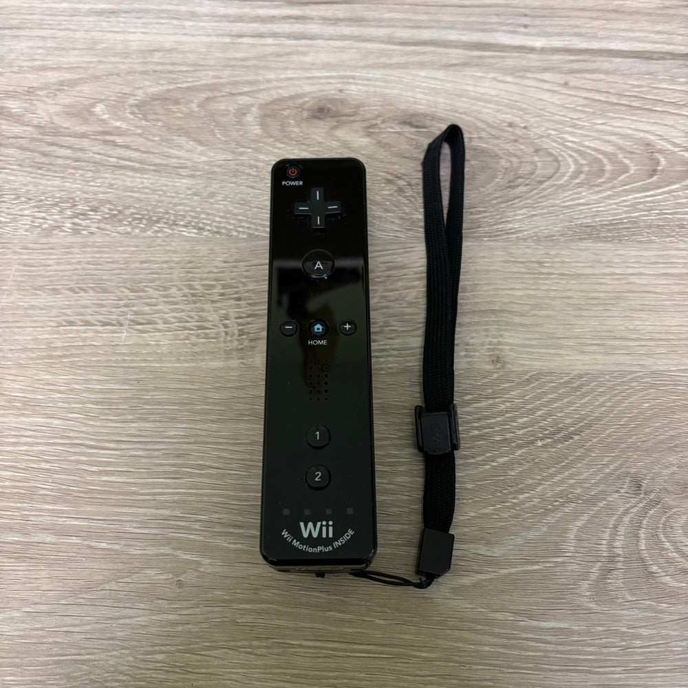 Black Wii Remote Plus Wii