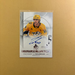 2024-25 SP Authentic Future Watch Auto Zachary L'Heureux /999 #181 Nashville Sports Card