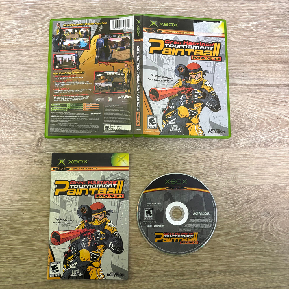 Greg Hastings Tournament Paintball Maxed Xbox