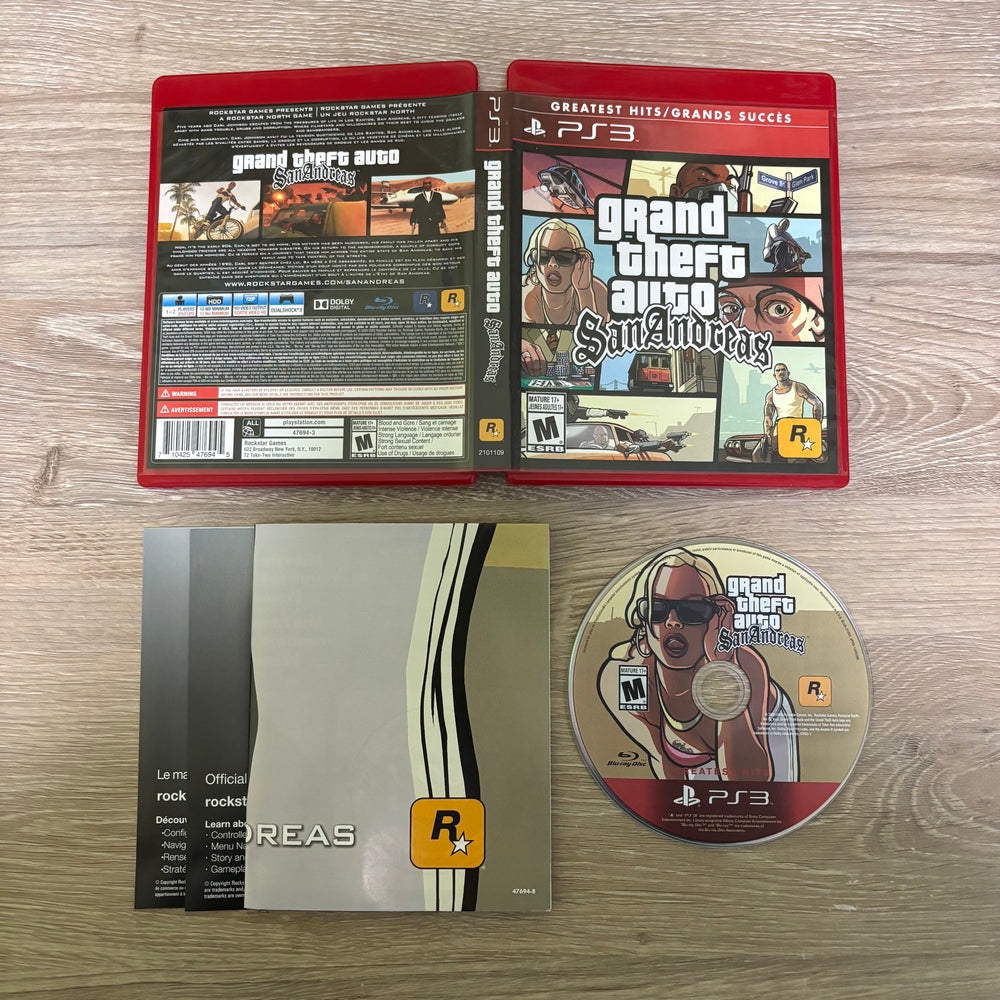 Grand Theft Auto San Andreas [Greatest Hits] Playstation 3