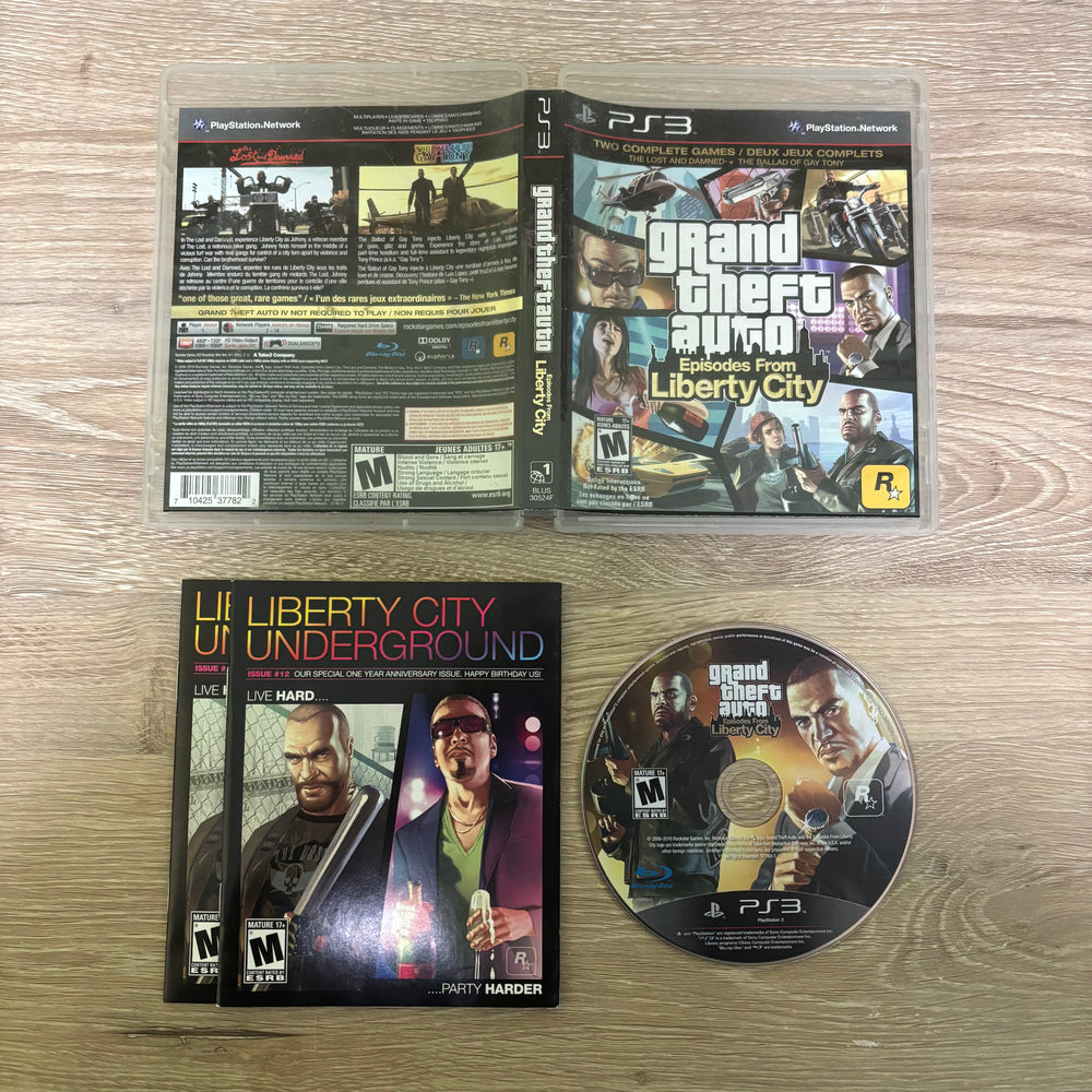 Grand Theft Auto: Episodes from Liberty City Playstation 3