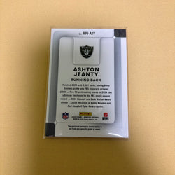 2025 Panini Donruss Ashton Jeanty Rookie Phenom RC Memoribilia Patch #RPJ-AJY Sports Card