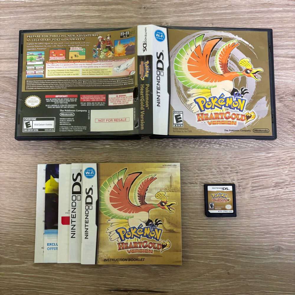 Pokemon HeartGold Version Nintendo DS