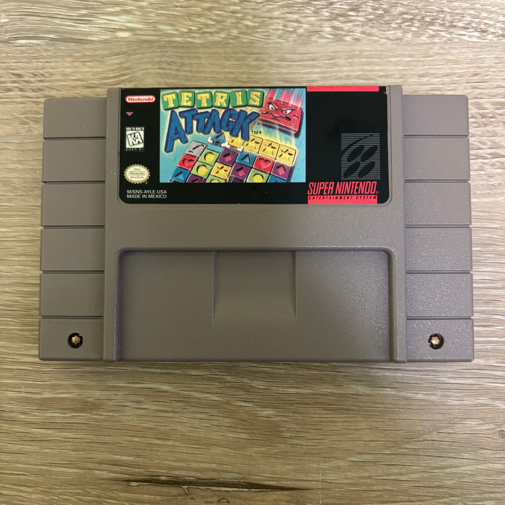 Tetris Attack Super Nintendo