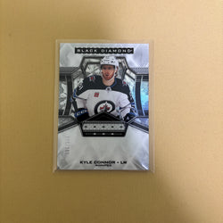 Kyle Connor 2024-25 Upper Deck Black Diamond Base Card #105/349 Sports Card