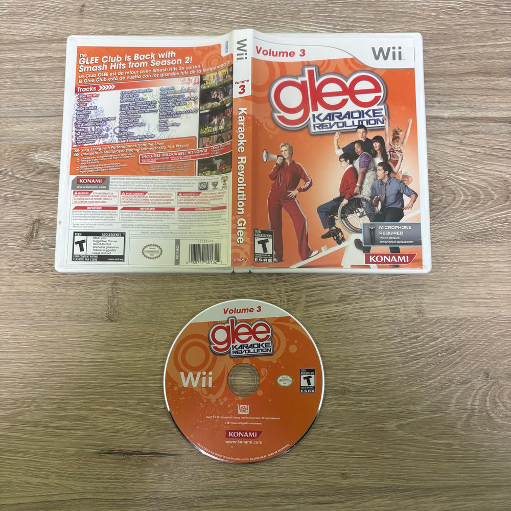 Karaoke Revolution Glee Vol 3 Wii