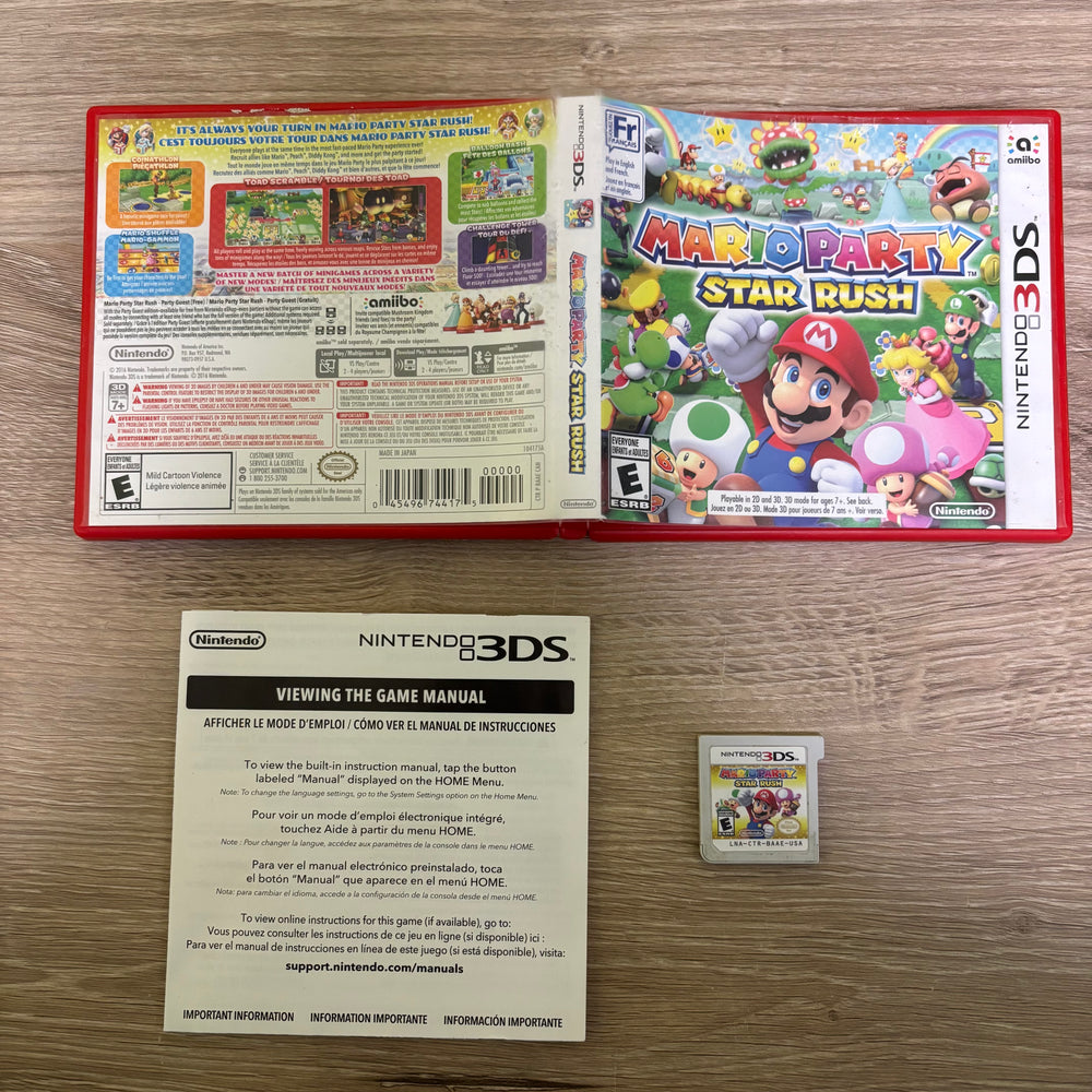 Mario Party Star Rush Nintendo 3DS