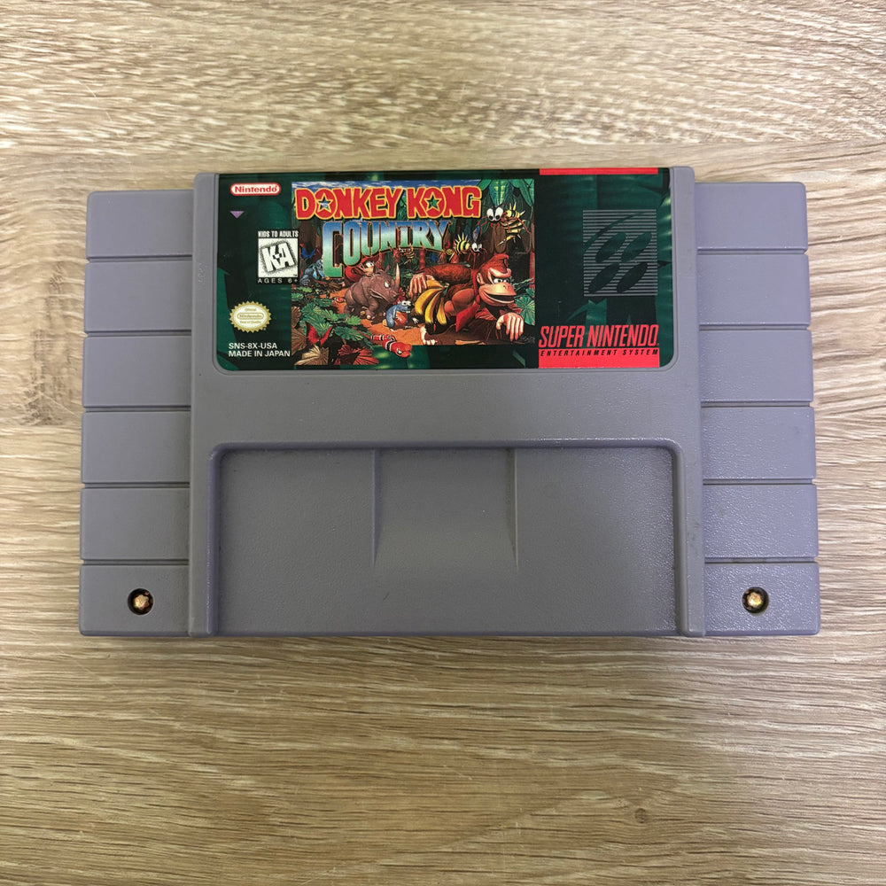 Donkey Kong Country Super Nintendo