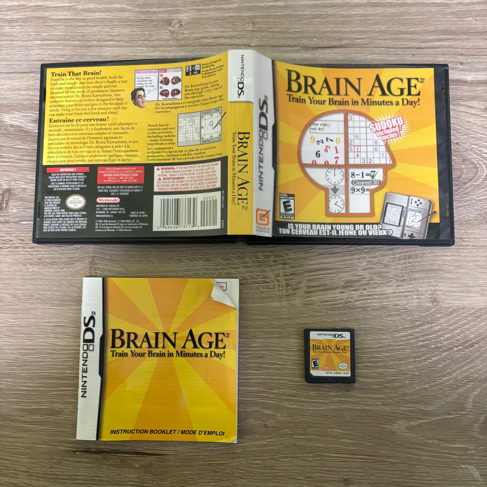 Brain Age Nintendo DS