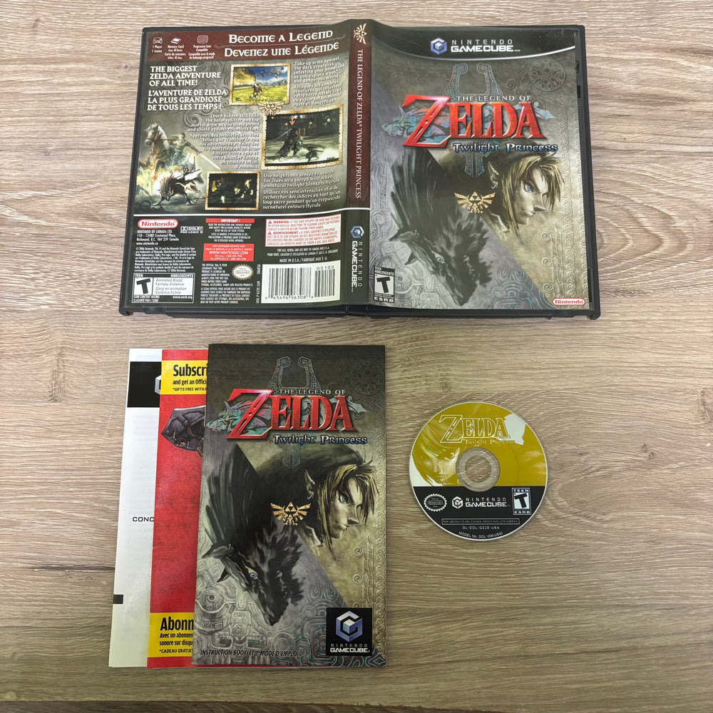 Zelda Twilight Princess Gamecube