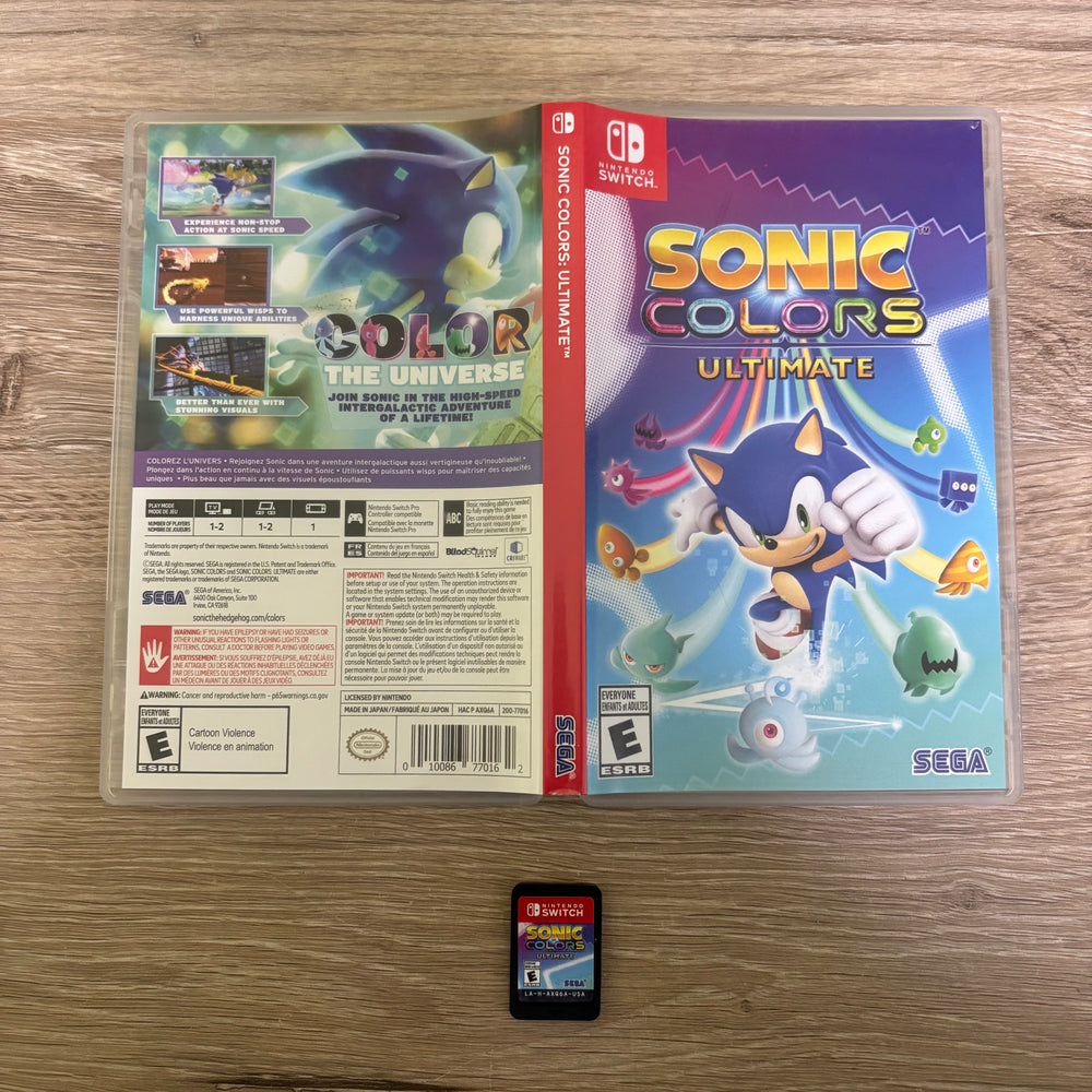 Sonic Colors Ultimate Nintendo Switch