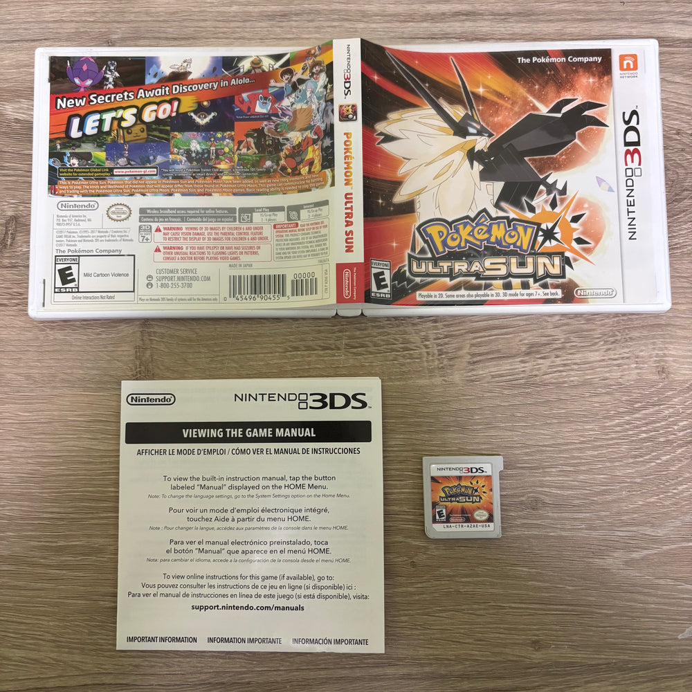 Pokemon Ultra Sun Nintendo 3DS