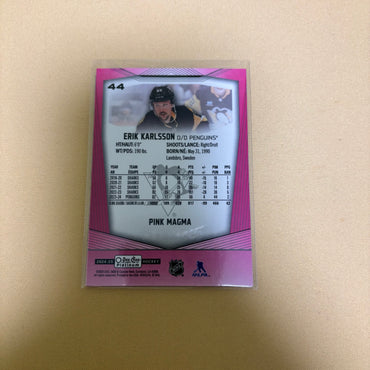 2024-25 O-Pee-Chee Platinum - Erik Karlsson #44 Pink Magma Sports Card