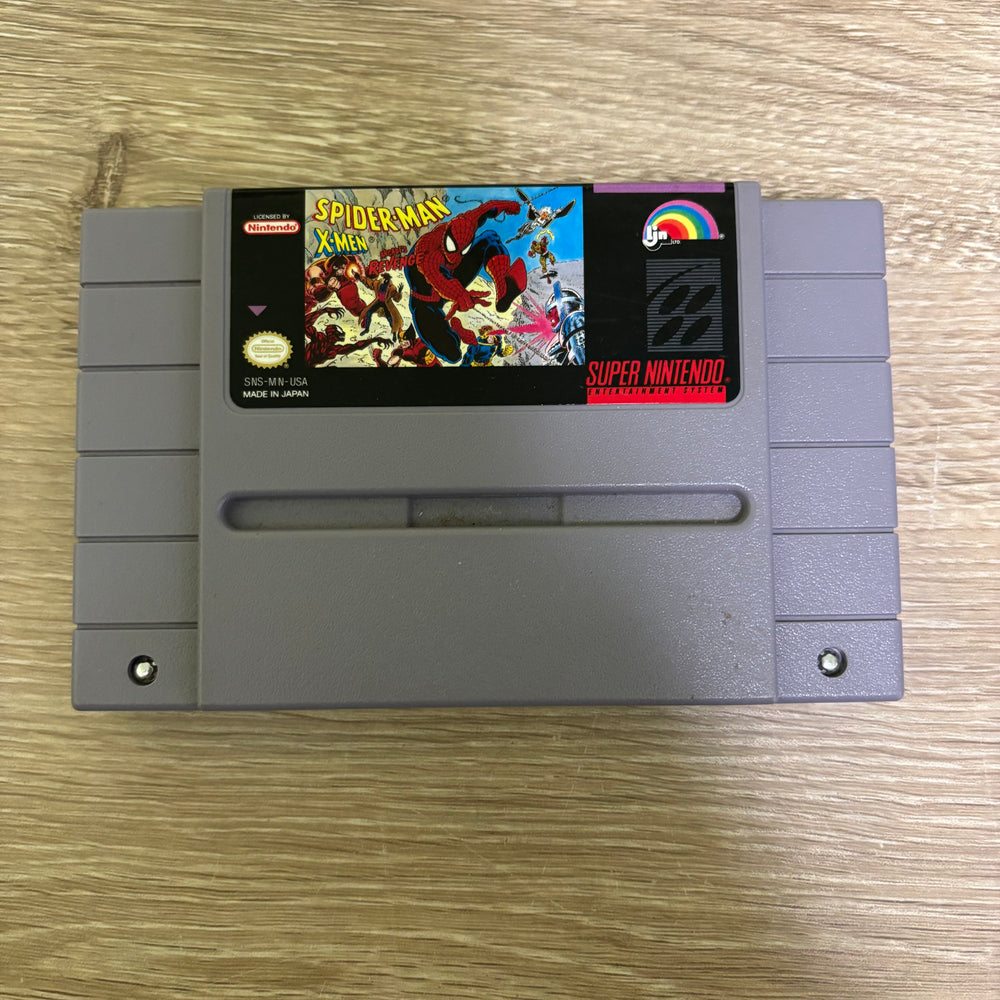 Spiderman X-Men Arcade's Revenge Super Nintendo