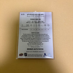 2024/25 Upper Deck Premier Pierrick Dube Premier Rookie Auto Patch Bronze /249 Washington Capitals AR-PD Sports Card