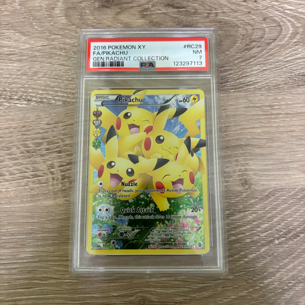 Pikachu (RC29/RC32) [XY: Generations] PSA 7 (12397113) Graded Card