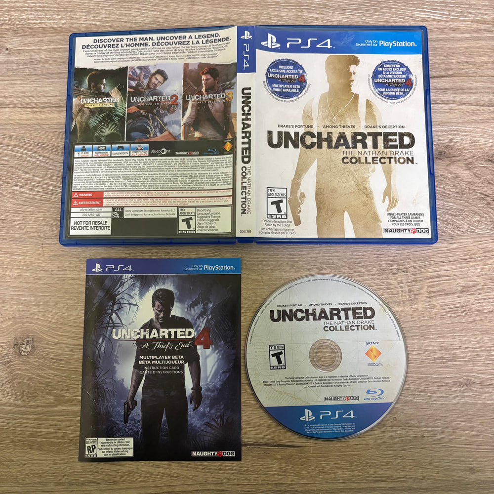Uncharted The Nathan Drake Collection Playstation 4