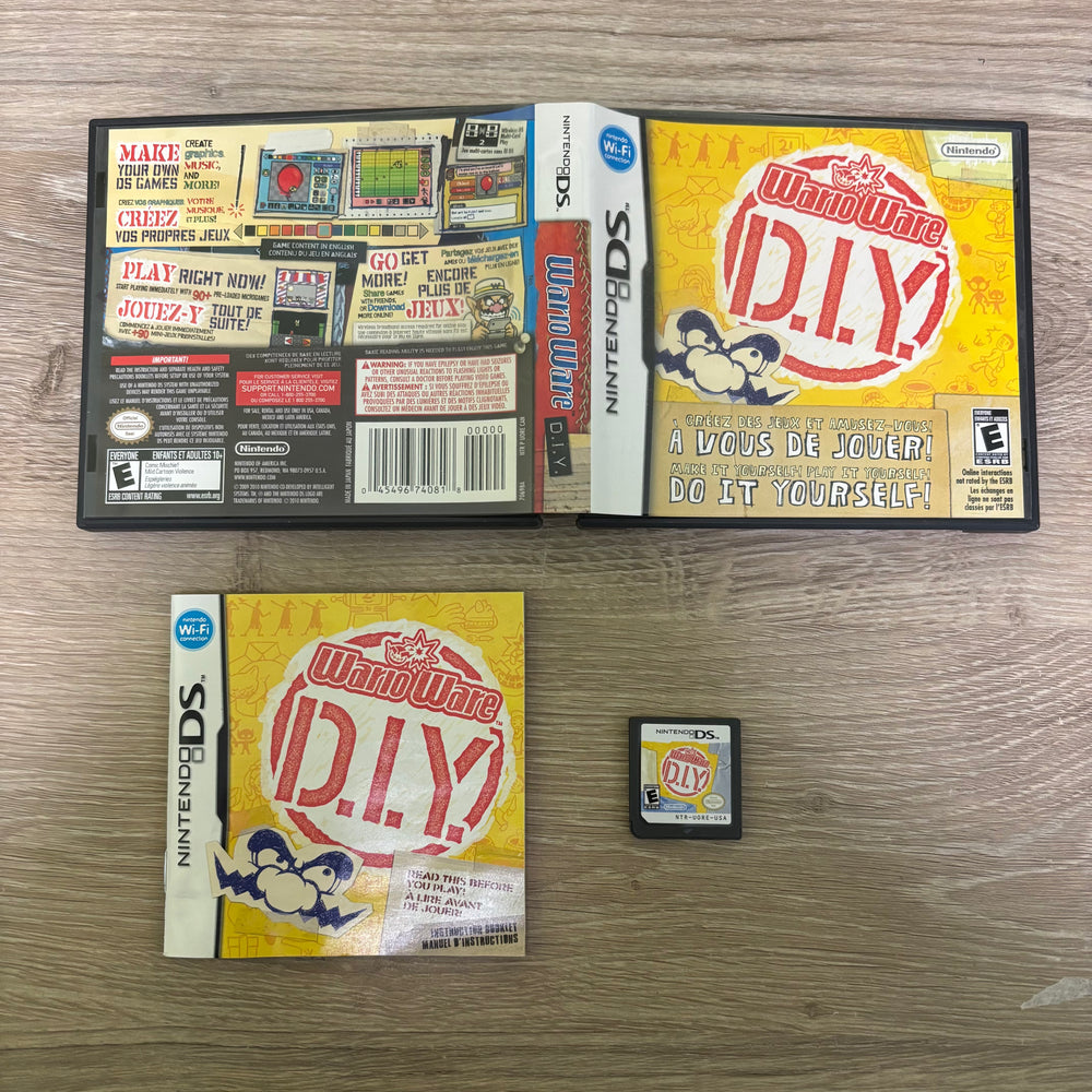 Wario Ware D.I.Y. Nintendo DS