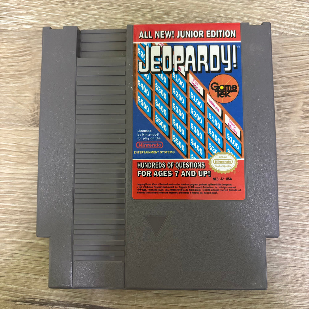 Jeopardy Jr NES