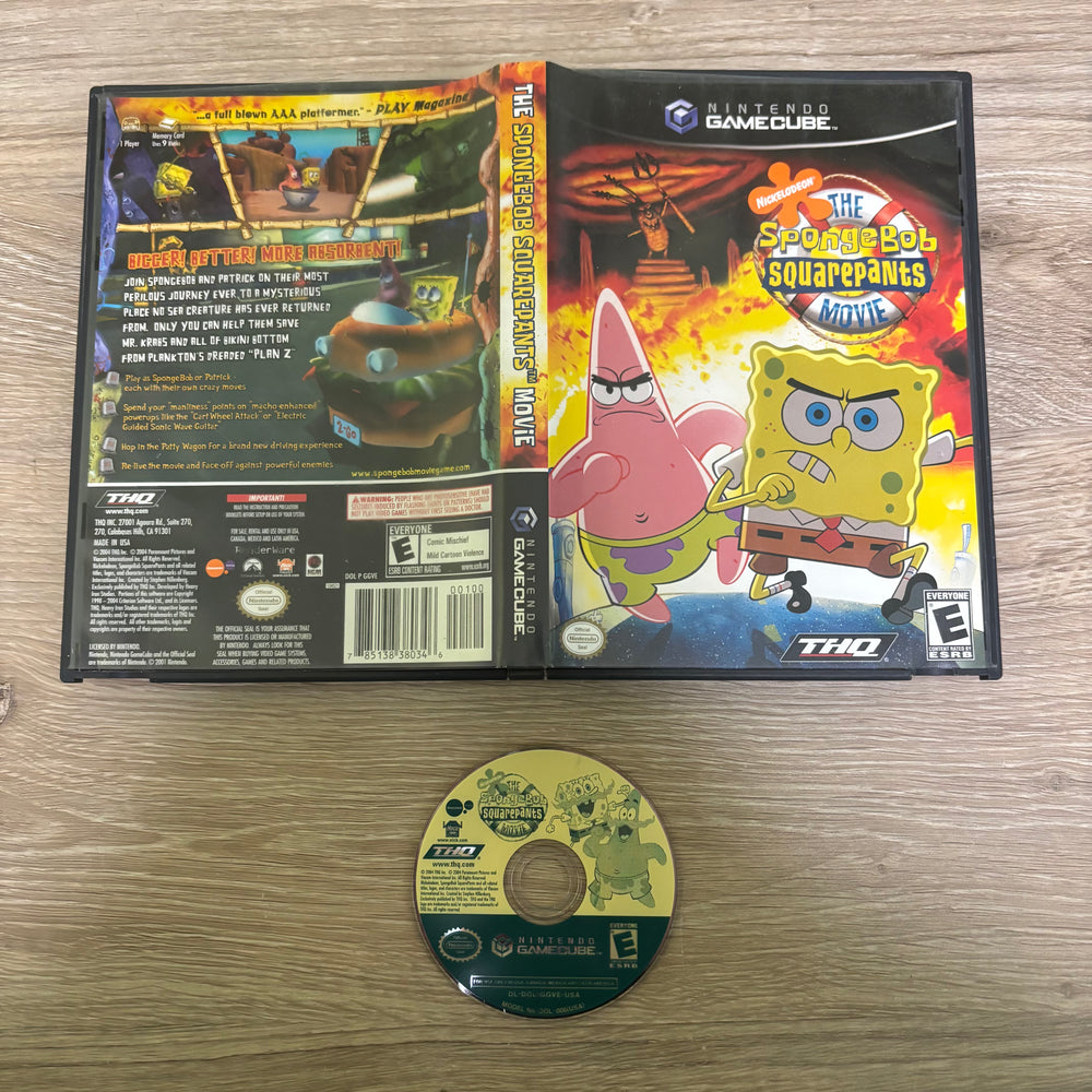 SpongeBob SquarePants The Movie Gamecube