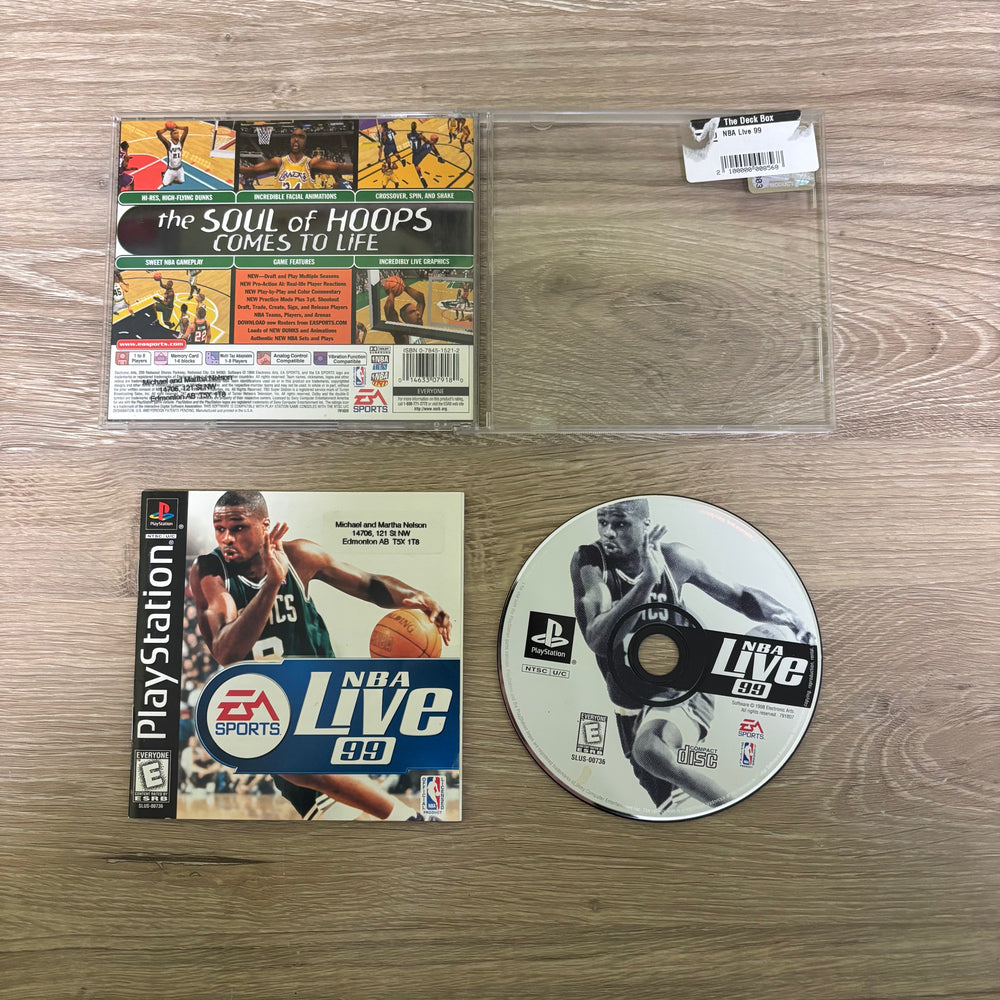 NBA Live 99 Playstation