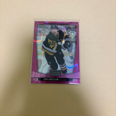 2024-25 O-Pee-Chee Platinum - Erik Karlsson #44 Pink Magma Sports Card