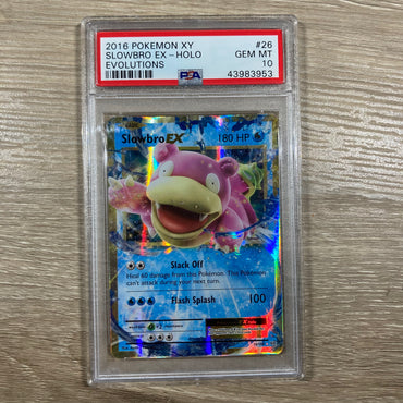 Slowbro EX - 26/108 - Ultra Rare PSA 10 (43983953) Graded Card