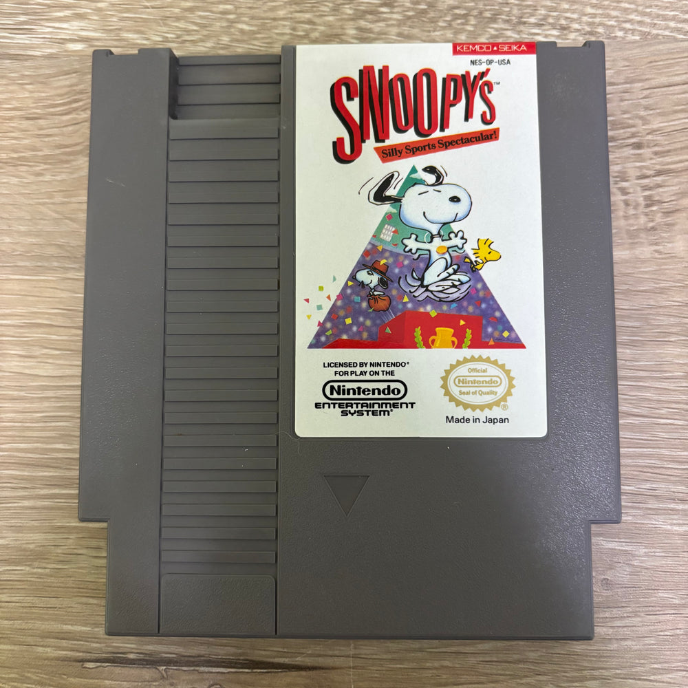 Snoopy's Silly Sports NES
