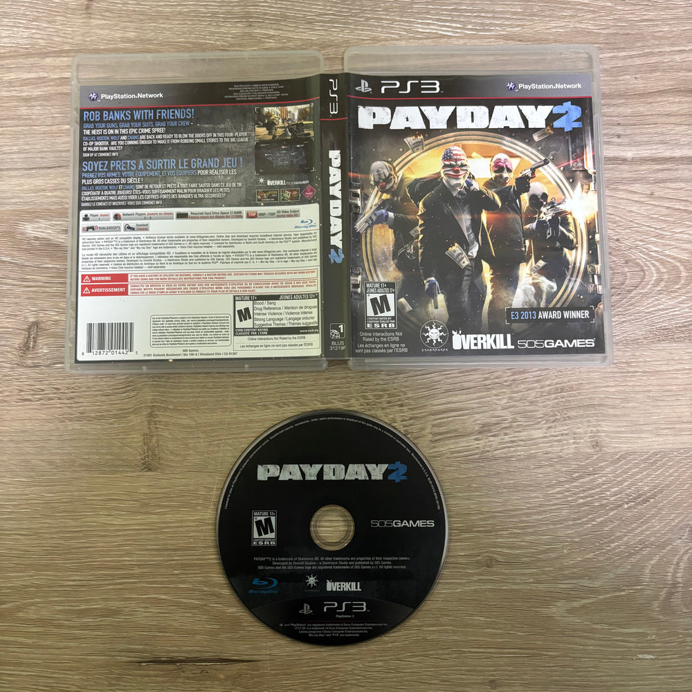 Payday 2 Playstation 3
