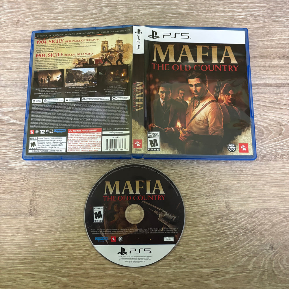 Mafia: The Old Country Playstation 5