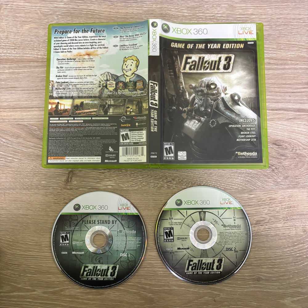 Fallout 3 [Game of the Year] Xbox 360