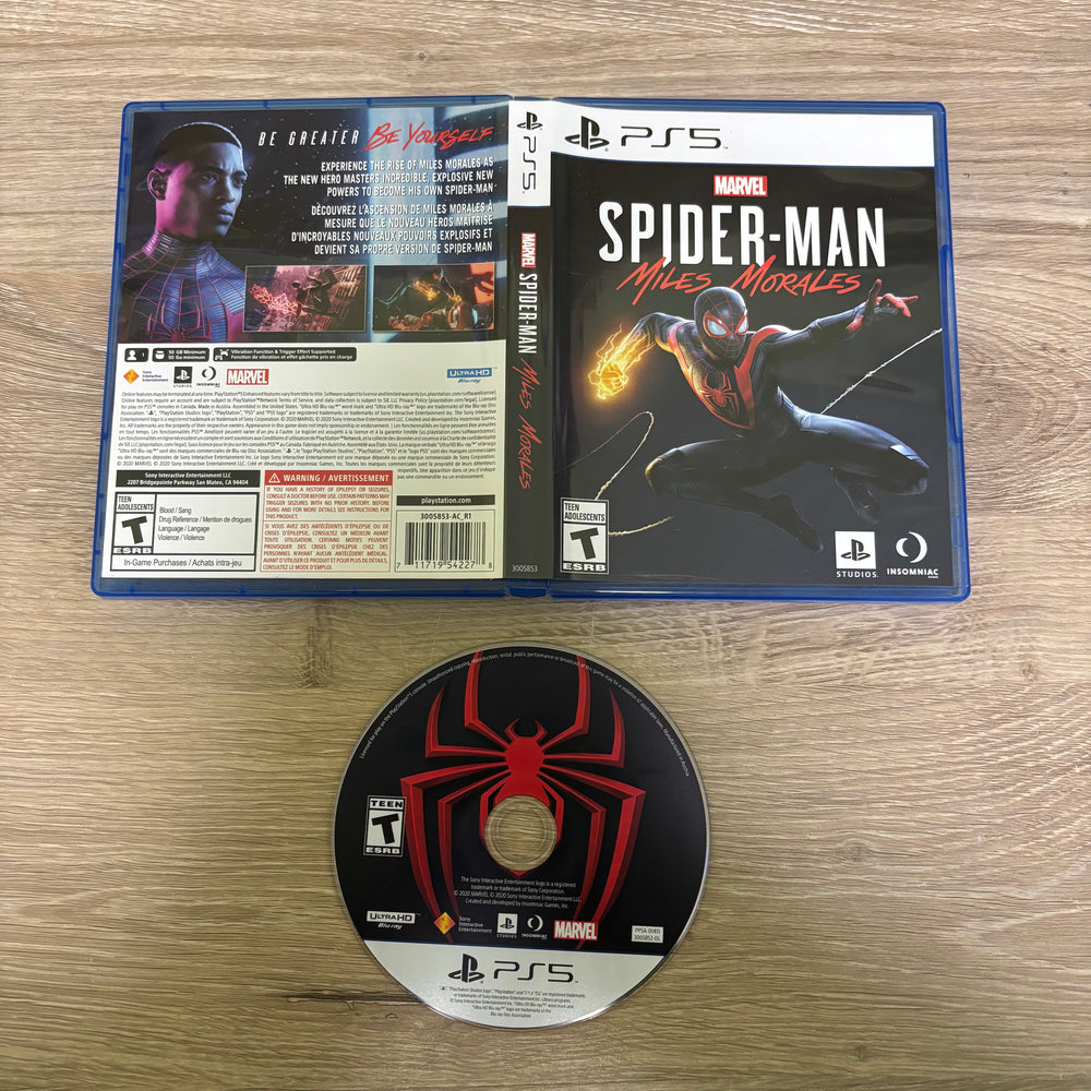 Marvel Spiderman: Miles Morales Playstation 5