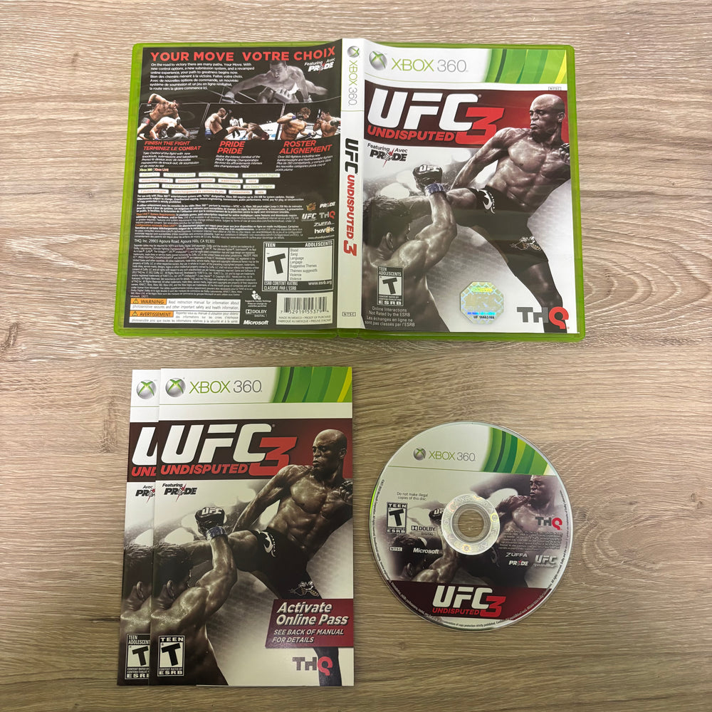 UFC Undisputed 3 Xbox 360