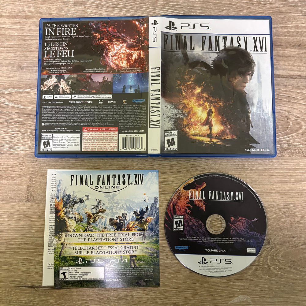 Final Fantasy XVI Playstation 5