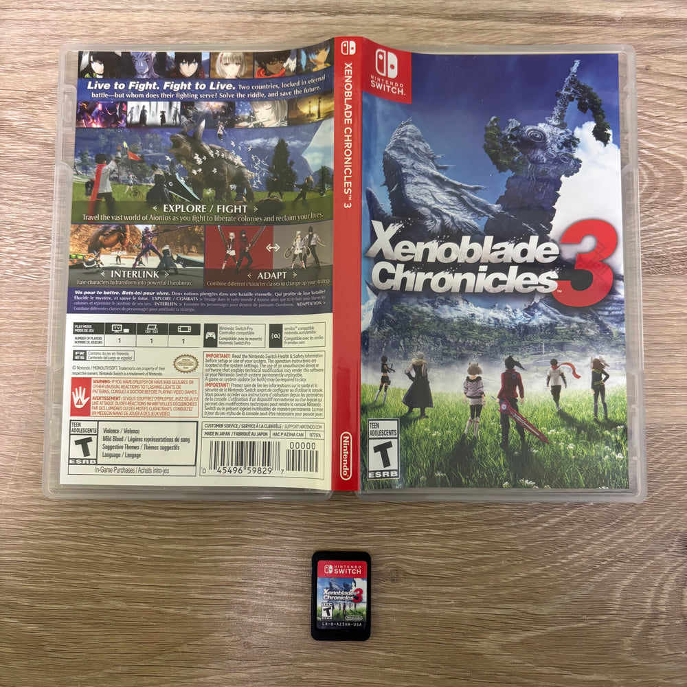 Xenoblade Chronicles 3 Nintendo Switch