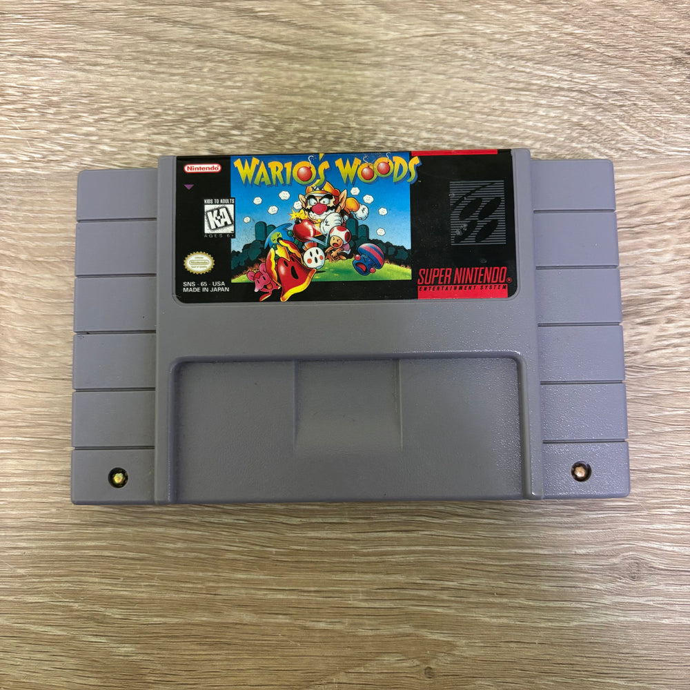 Wario's Woods Super Nintendo