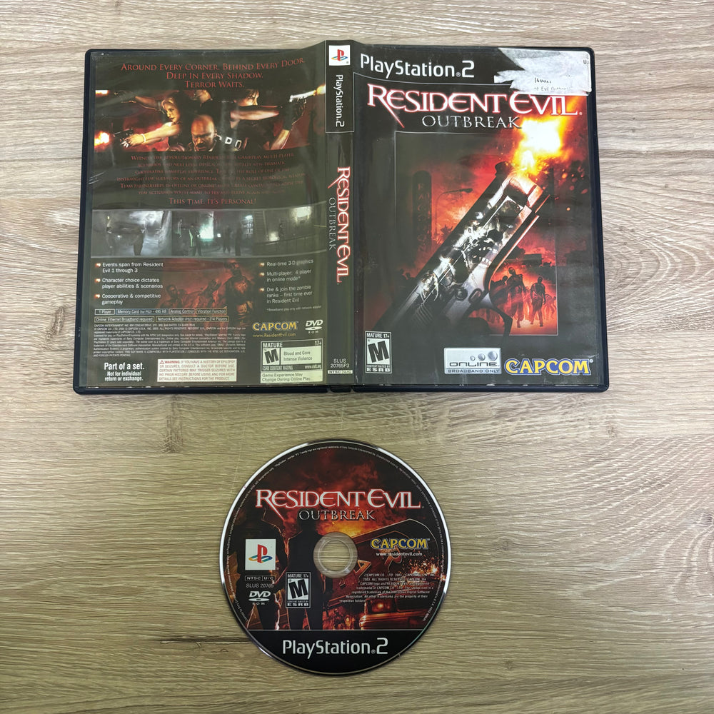 Resident Evil Outbreak Playstation 2