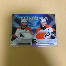 2025-26 Artifacts Tundra Teammates Duos #T2CK Sean Couturier/Travis Konecny /99 Sports Card