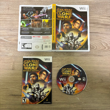 Star Wars Clone Wars: Republic Heroes Wii
