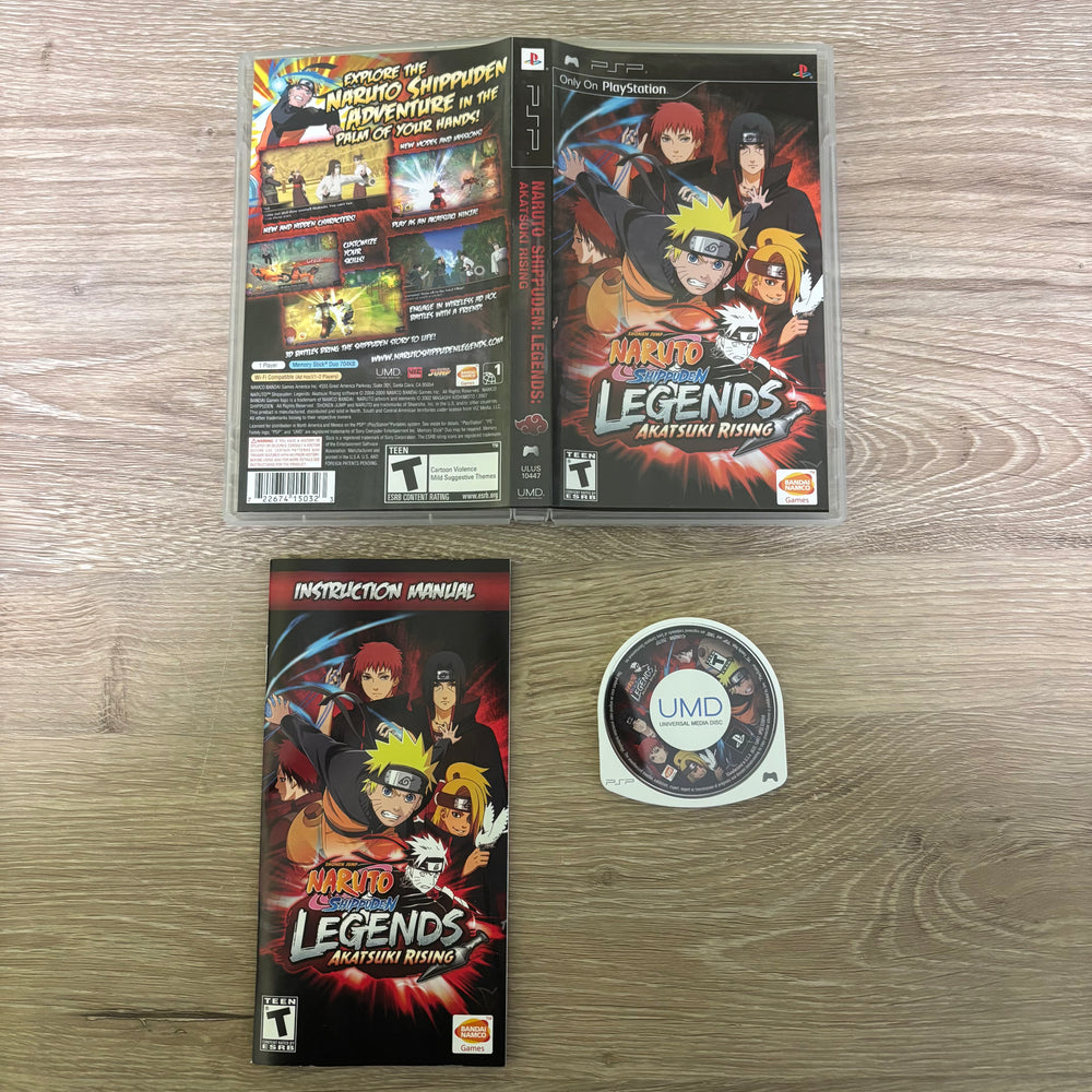 Naruto Shippuden Legends: Akatsuki Rising PSP