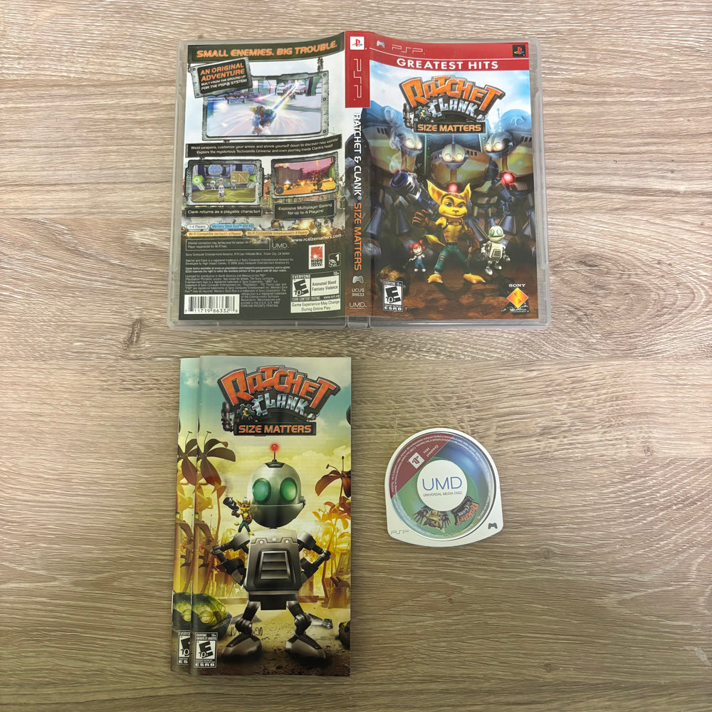 Ratchet & Clank Size Matters [Greatest Hits] PSP