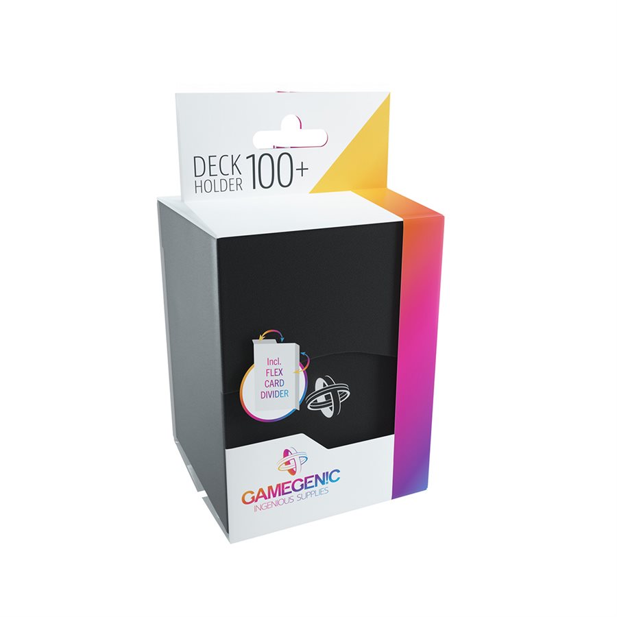 Deck Box: Deck Holder: Black (100 ct) (ML)