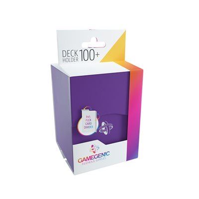 Deck Box: Deck Holder: Purple (100 ct) (ML)