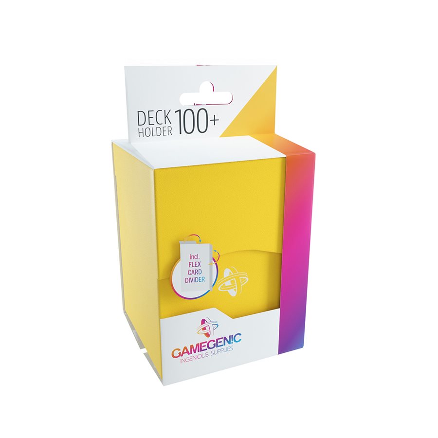 Deck Box: Deck Holder: Yellow (100 ct) (ML)