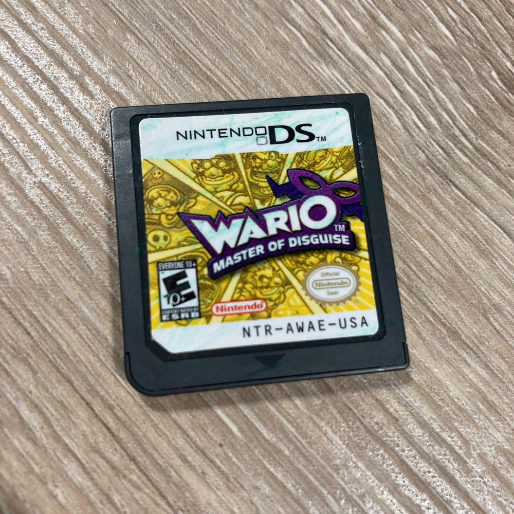 Wario Master Of Disguise Nintendo DS