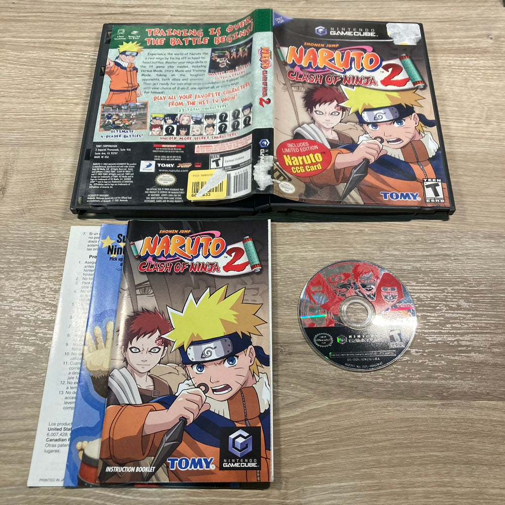 Naruto Clash Of Ninja 2 Gamecube