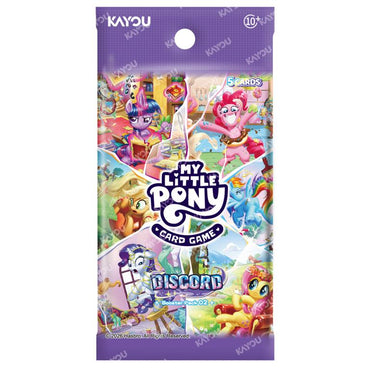 MY LITTLE PONY TRADING CARD GAME BP2 DISCORD!!! PACK