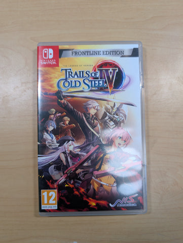 Legend of Heroes: Trails of Cold Steel IV [Frontline Edition] PAL Nintendo Switch